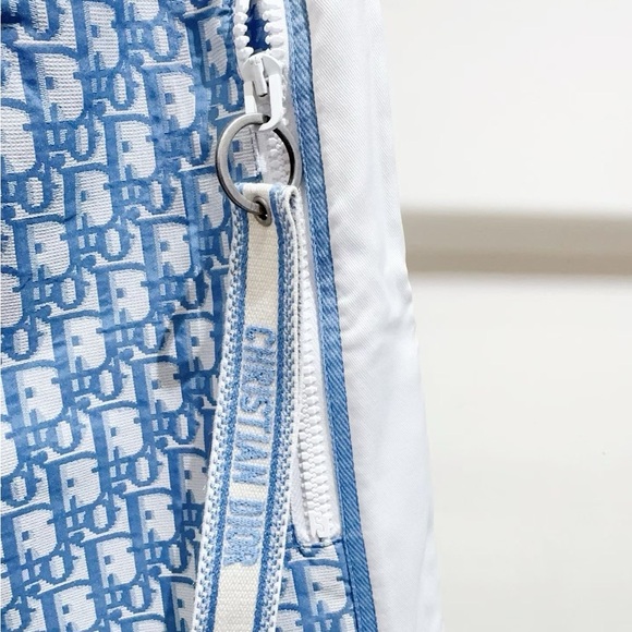 Authentic Dior Monogram Blue and White Athletic Shorts - Picture 3 of 7